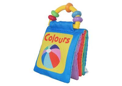 Happy Baby Colours: Rattle and Cloth Book