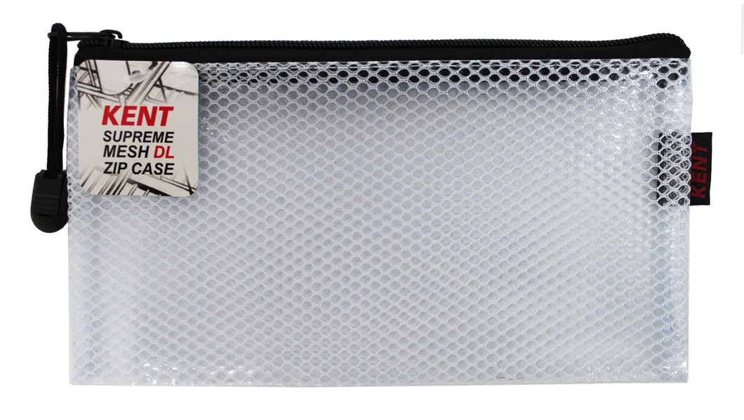 DL ZIP CASE KENT SUPREME MESH 220X115MM