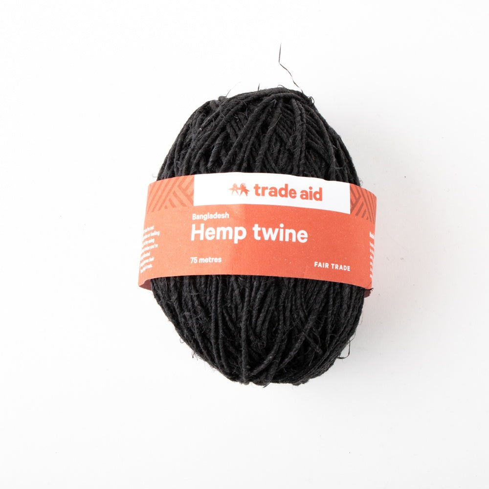 Hemp Twine  Black