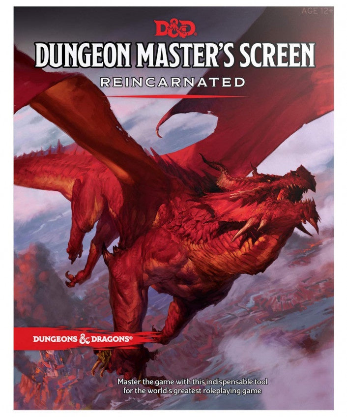 D&D Dungeons & Dragons Dungeon Masters Screen Reincarnated