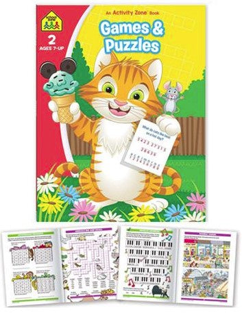 Games and Puzzles: An Activity Zone Book