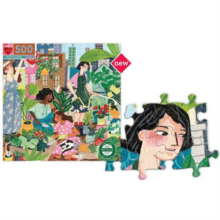 eeBoo 500pc Puzzle Rooftop Garden