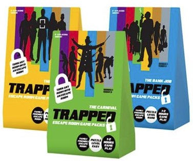 TRAPPED ESCAPE ROOM GAME PACK